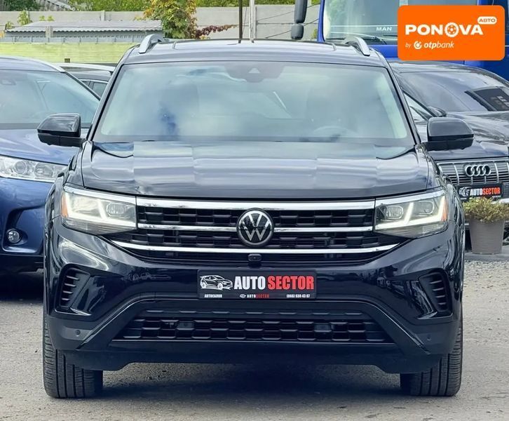 Volkswagen Atlas, 2020 р., Бензин, 60 тис. км, Позашляховик / Кросовер, Синій, Харків AT-10403511 фото
