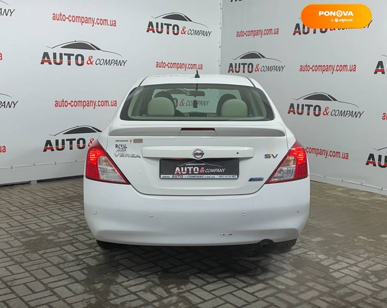 Nissan Versa, 2013, Бензин, 1.6 л., 120 тыс. км, Седан, Белый, Львов 15202 фото