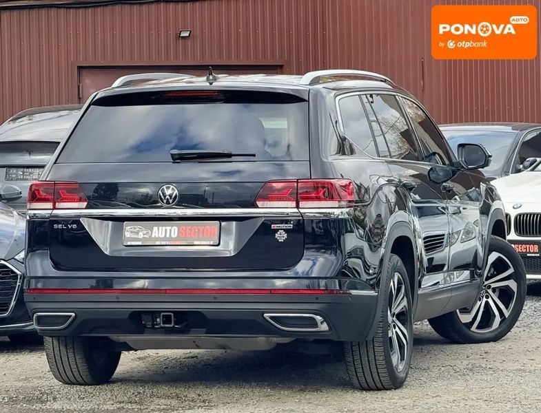 Volkswagen Atlas, 2020 р., Бензин, 60 тис. км, Позашляховик / Кросовер, Синій, Харків AT-10403511 фото