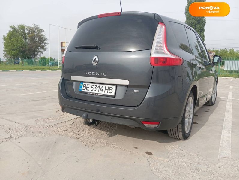 Renault Megane Scenic, 2010, Дизель, 1.87 л., 241 тис. км, Мінівен, Сірий, Первомайськ Cars-Pr-65220 фото