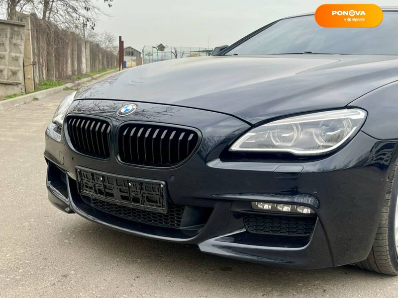 BMW 6 Series Gran Coupe, 2015, Дизель, 2.99 л., 65 тыс. км, Купе, Чорный, Одесса Cars-Pr-56962 фото