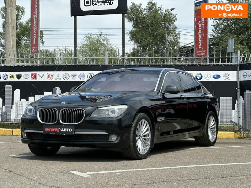 BMW 7 Series, 2010, Бензин, 4.39 л., 177 тис. км, Седан, Чорний, Київ 50781 фото