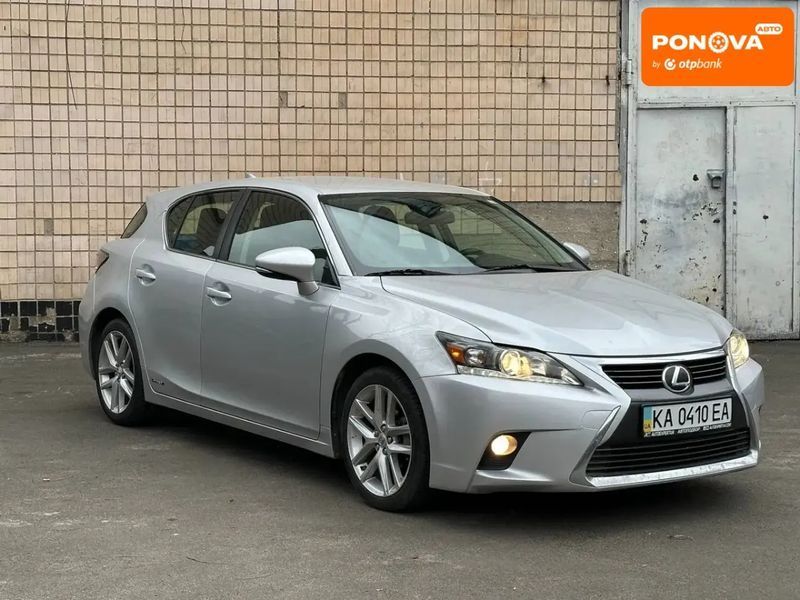 Lexus CT, 2015 г., Гибрид (HEV), 122 тыс. км, Хетчбек, Серый, Одесса AT-10409575 фото