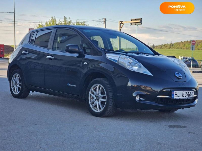 Nissan Leaf, 2014, Електро, 139 тис. км, Хетчбек, Чорний, Тернопіль 39570 фото