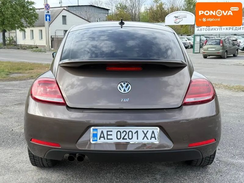 Volkswagen Beetle, 2013 г., Дизель, 216 тыс. км, Хетчбек, Коричневый, Днепр (Днепропетровск) AT-10416351 фото