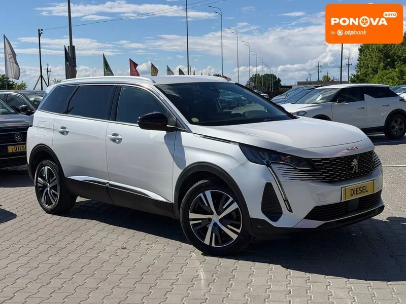 Peugeot 5008, 2022 г., Дизель, 182 тыс. км, Внедорожник / Кроссовер, Белый, Винница AT-10421919 фото
