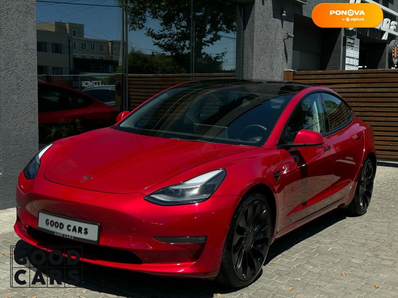 Tesla Model 3, 2022, Електро, 43 тис. км, Седан, Червоний, Одеса 107142 фото