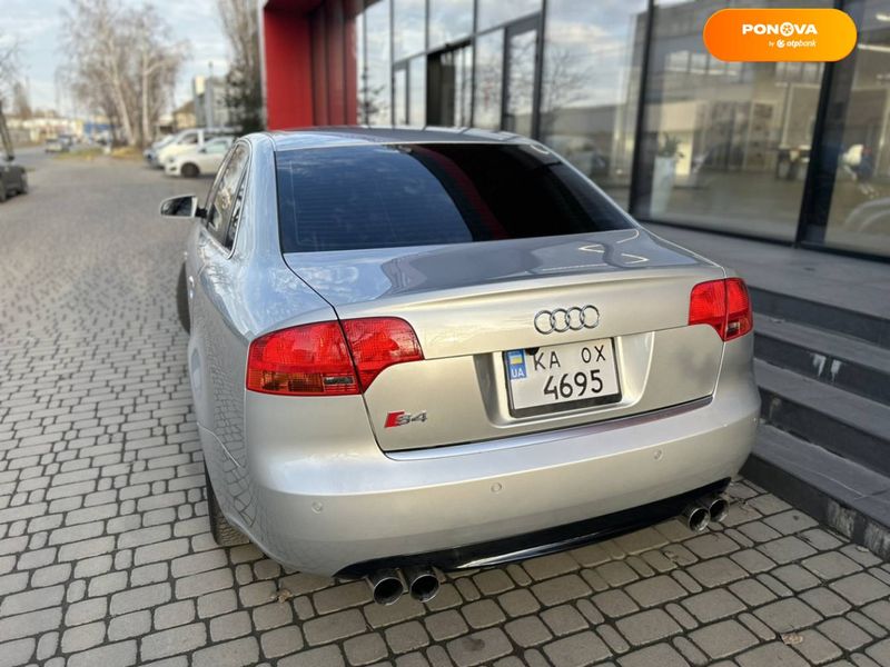 Audi S4, 2007, Бензин, 4.16 л., 85 тыс. км, Седан, Серый, Киев 23183 фото