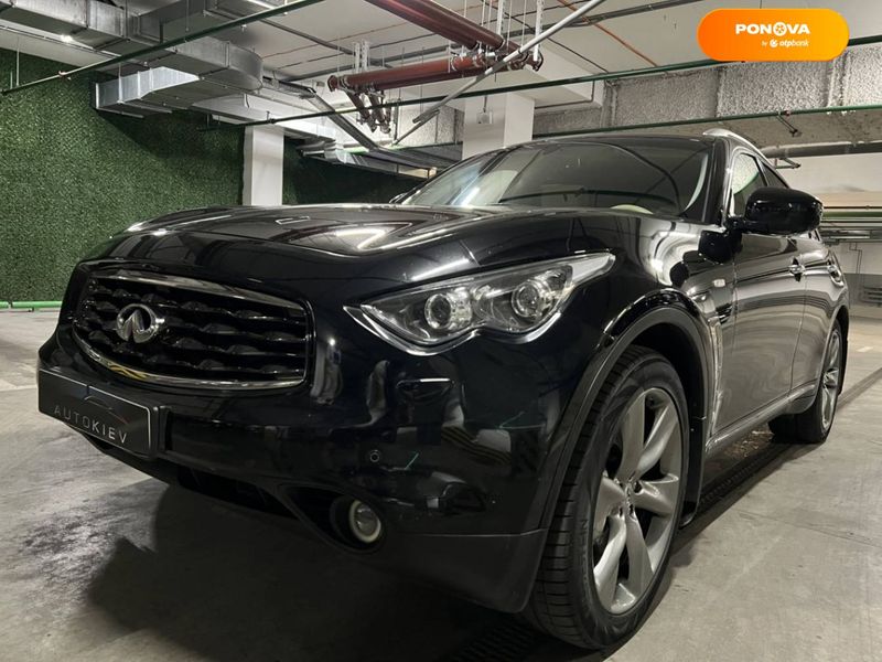 Infiniti FX 37, 2011, Бензин, 3.7 л., 152 тис. км, Позашляховик / Кросовер, Чорний, Київ 97393 фото