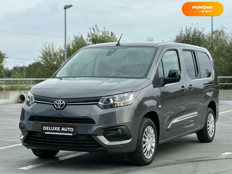 Toyota Proace City Verso, 2024, Дизель, 1.5 л., 1 тис. км, Мінівен, Сірий, Київ 202609 фото