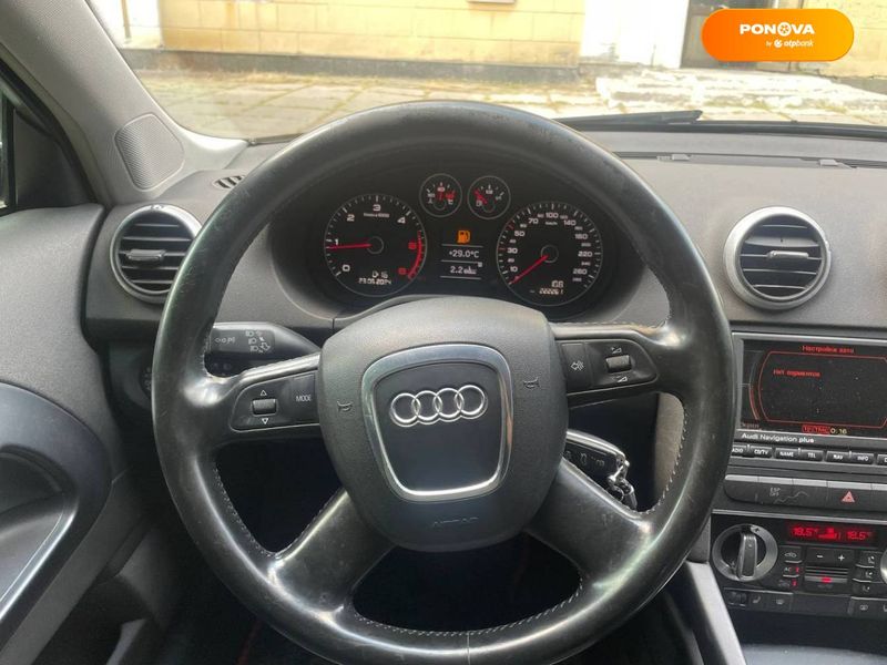 Audi A3, 2009, Дизель, 1.6 л., 222 тис. км, Хетчбек, Сірий, Київ 110106 фото