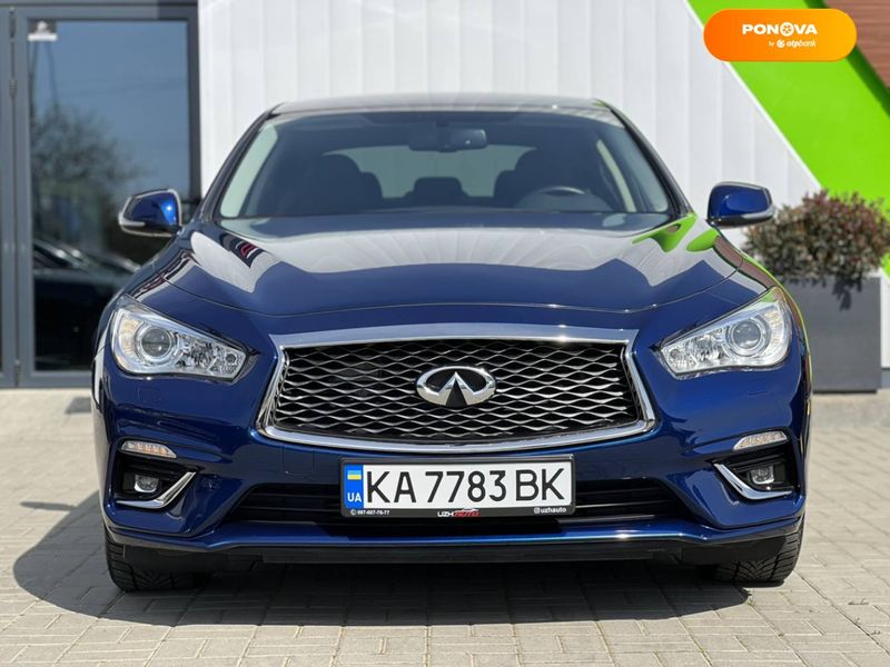 Infiniti Q50, 2019, Бензин, 2 л., 41 тыс. км, Седан, Синий, Ужгород Cars-Pr-65332 фото