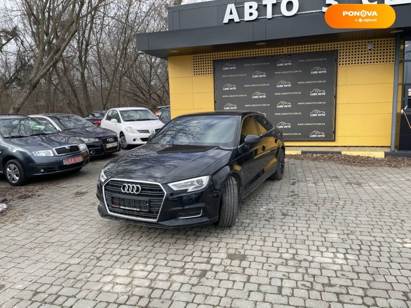 Audi A3, 2018, Бензин, 58 тис. км, Седан, Чорний, Львів 16946 фото
