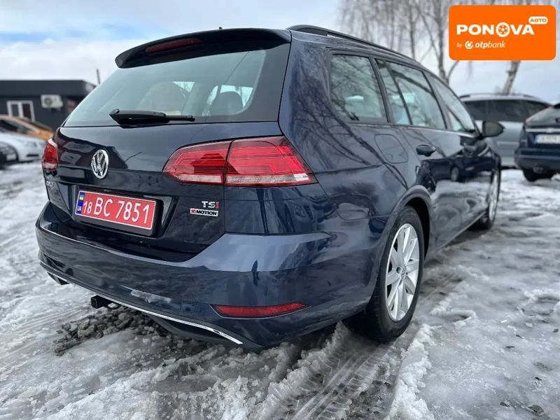 Volkswagen Golf, 2018 р., Бензин, 114 тис. км, Універсал, Синій, Сміла AT-10410510 фото