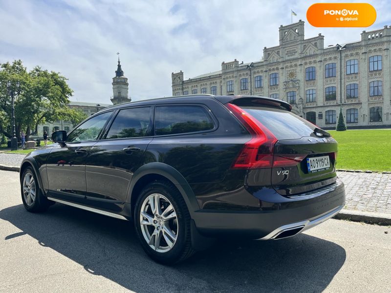 Volvo V90 Cross Country, 2017, Дизель, 1.97 л., 195 тыс. км, Универсал, Коричневый, Киев Cars-Pr-121532 фото