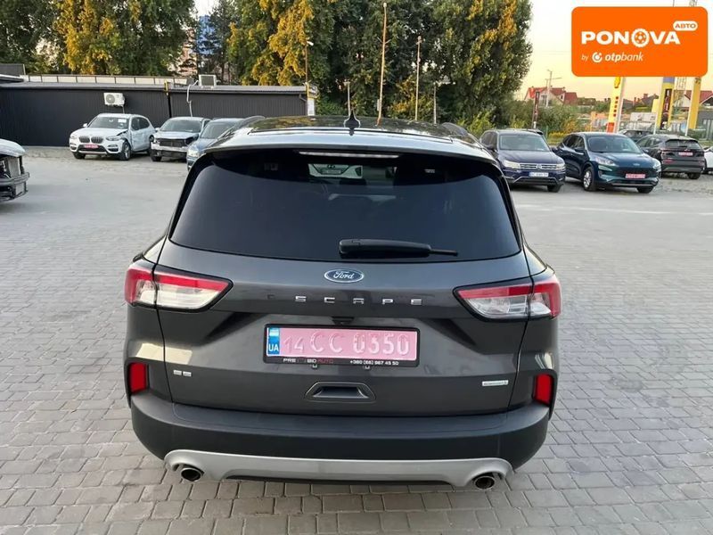 Ford Escape, 2020 р., Бензин, 160 тис. км, Позашляховик / Кросовер, Сірий, Львів AT-10400970 фото