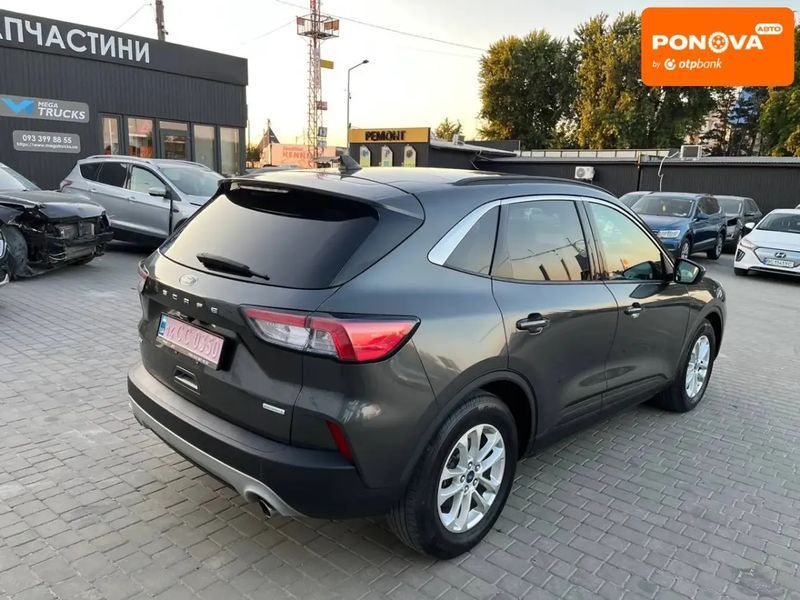 Ford Escape, 2020 р., Бензин, 160 тис. км, Позашляховик / Кросовер, Сірий, Львів AT-10400970 фото