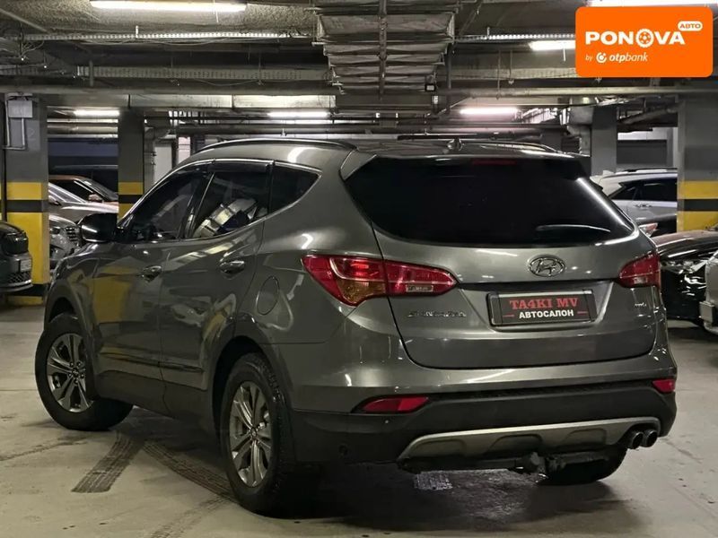 Hyundai Santa FE, 2015 г., Газ пропан-бутан / Бензин, 144 тыс. км, Внедорожник / Кроссовер, Серый, Днепр (Днепропетровск) AT-10408027 фото