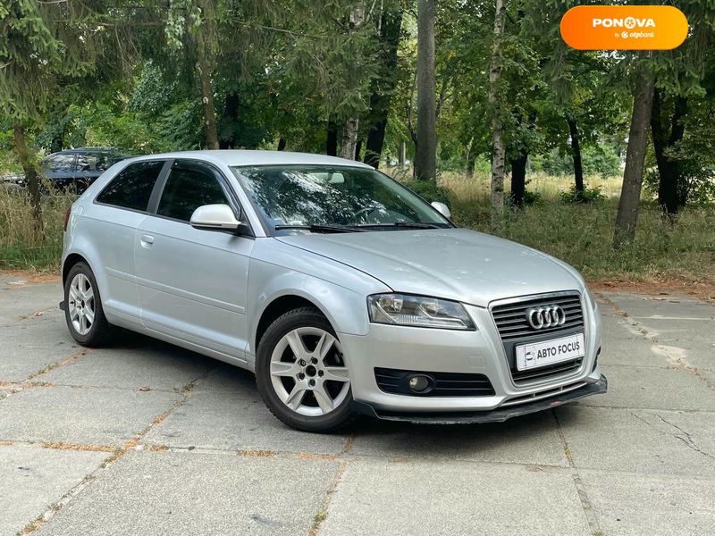 Audi A3, 2009, Дизель, 1.6 л., 222 тыс. км, Хетчбек, Серый, Киев 110106 фото