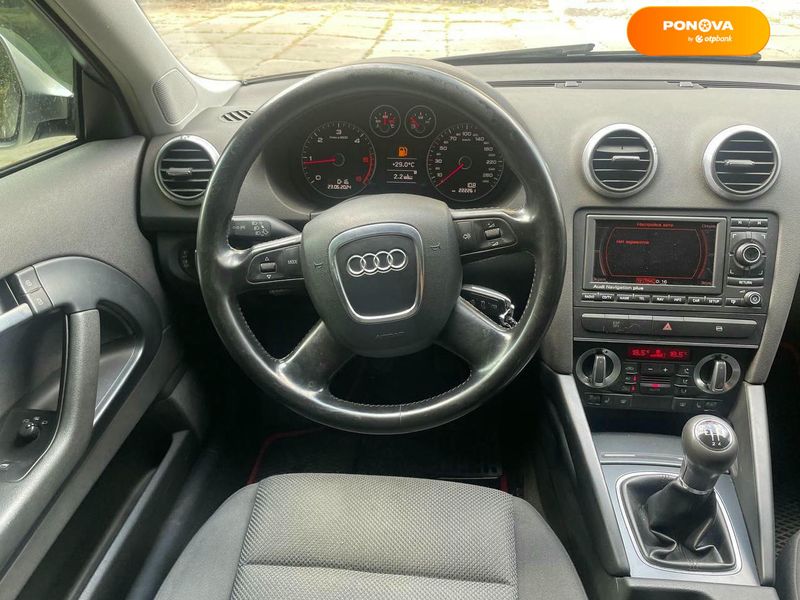 Audi A3, 2009, Дизель, 1.6 л., 222 тыс. км, Хетчбек, Серый, Киев 110106 фото