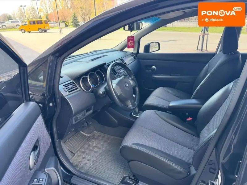 Nissan TIIDA, 2008 р., Бензин, 140 тис. км, Хетчбек, Чорний, Дніпро (Дніпропетровськ) AT-10416049 фото