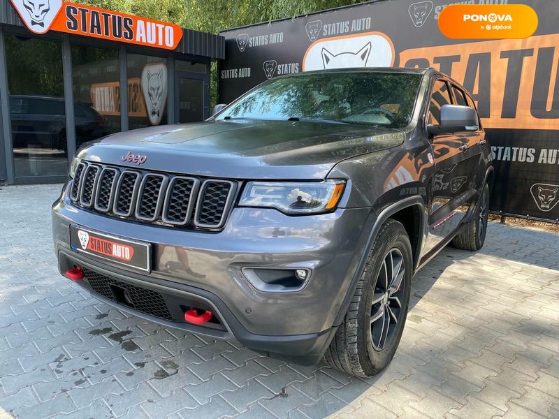 Jeep Grand Cherokee, 2016, Бензин, 3.6 л., 146 тис. км, Позашляховик / Кросовер, Сірий, Хмельницький 107875 фото