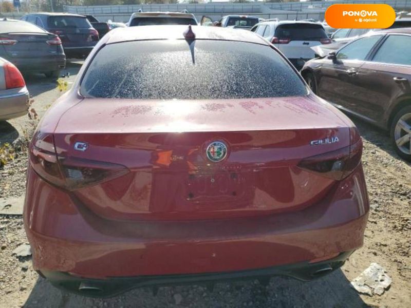 Alfa Romeo Giulia, 2018, Бензин, 2 л., 68 тис. км, Седан, Червоний, Львів Cars-EU-US-KR-45510 фото