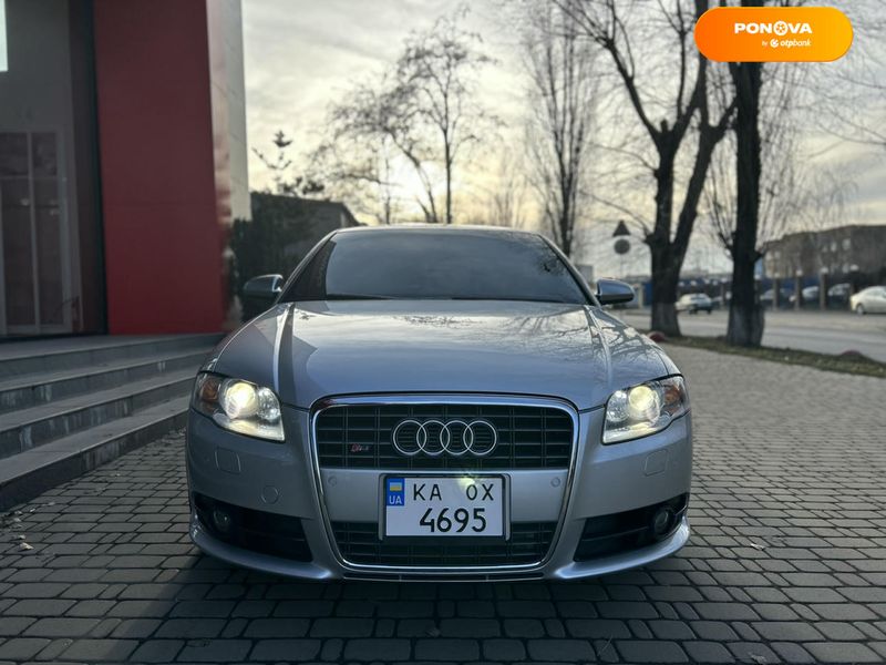 Audi S4, 2007, Бензин, 4.16 л., 85 тыс. км, Седан, Серый, Киев 23183 фото