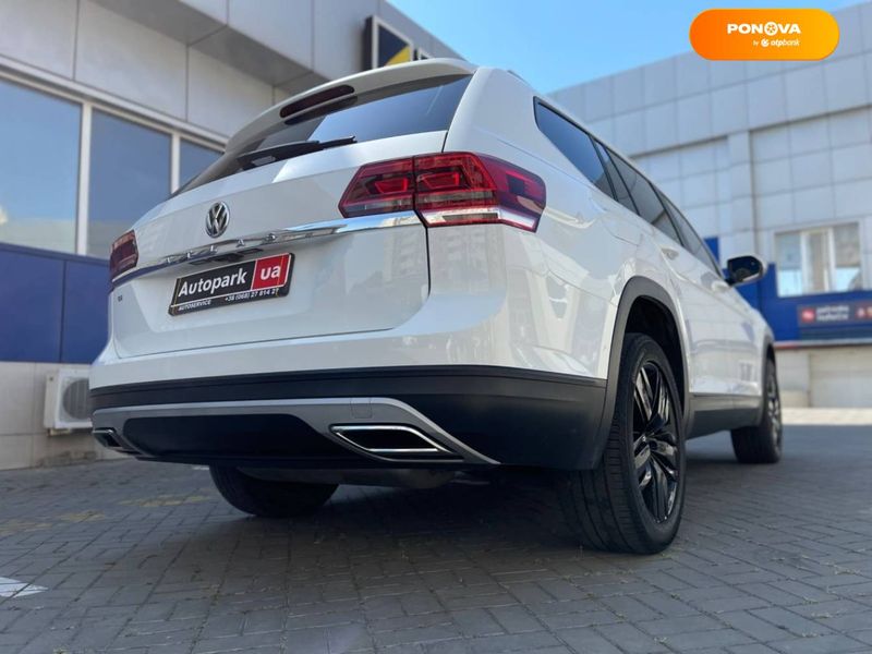 Volkswagen Atlas, 2019, Бензин, 2 л., 95 тис. км, Позашляховик / Кросовер, Білий, Одеса 27515 фото