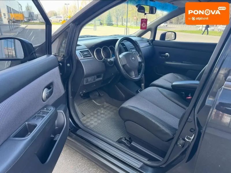 Nissan TIIDA, 2008 р., Бензин, 140 тис. км, Хетчбек, Чорний, Дніпро (Дніпропетровськ) AT-10416049 фото