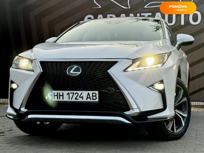 Lexus RX, 2018, Бензин, 3.46 л., 103 тис. км, Позашляховик / Кросовер, Білий, Одеса 108262 фото