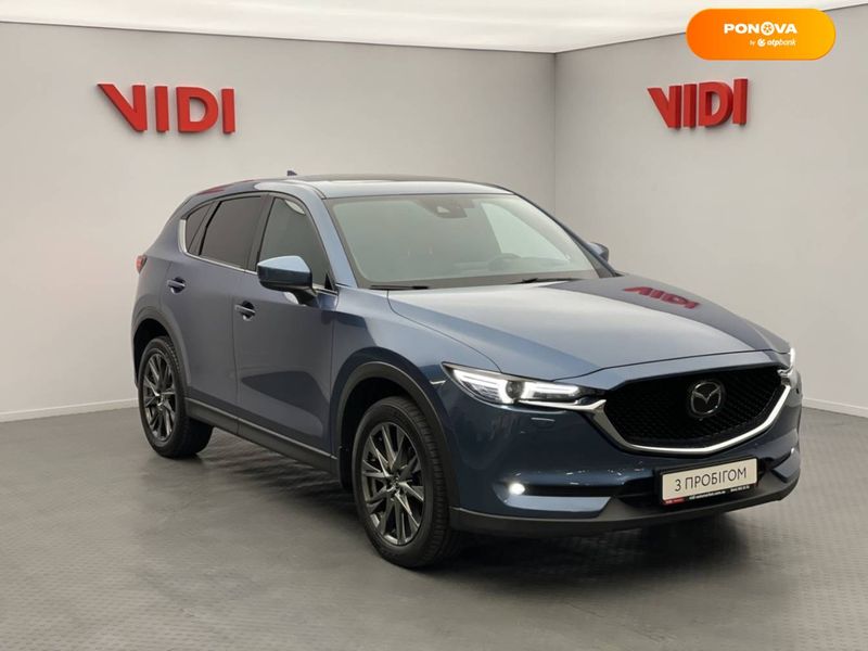 Mazda CX-5, 2019, Бензин, 2.5 л., 95 тис. км, Позашляховик / Кросовер, Синій, Київ 110120 фото