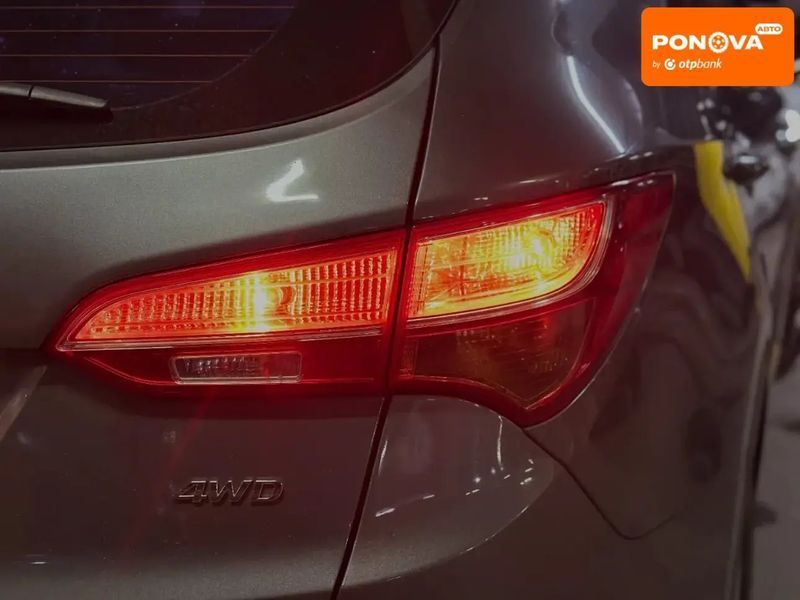 Hyundai Santa FE, 2015 г., Газ пропан-бутан / Бензин, 144 тыс. км, Внедорожник / Кроссовер, Серый, Днепр (Днепропетровск) AT-10408027 фото