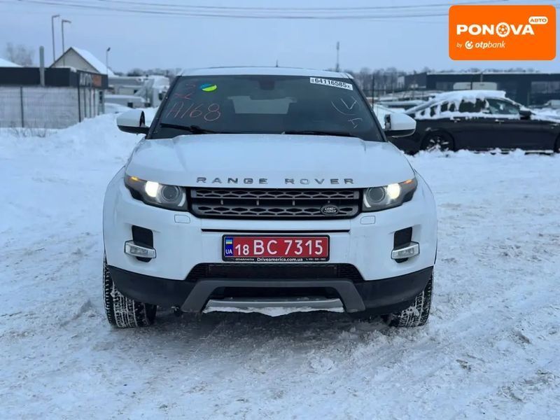 Land Rover Range Rover Evoque, 2015 г., Бензин, 206 тыс. км, Внедорожник / Кроссовер, Белый, Луцк AT-10407245 фото