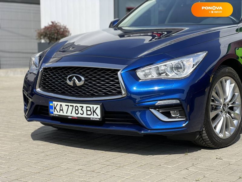 Infiniti Q50, 2019, Бензин, 2 л., 41 тыс. км, Седан, Синий, Ужгород Cars-Pr-65332 фото