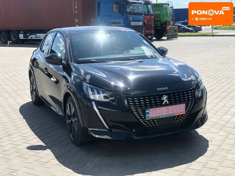 Peugeot e-208, 2023 г., Електро, 1 тыс. км, Хетчбек, Чорный, Ковель AT-10402865 фото