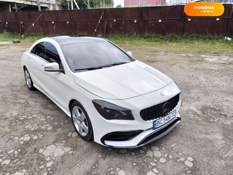 Mercedes-Benz CLA-Class, 2017, Бензин, 2 л., 54 тис. км, Седан, Білий, Львів Cars-Pr-69053 фото