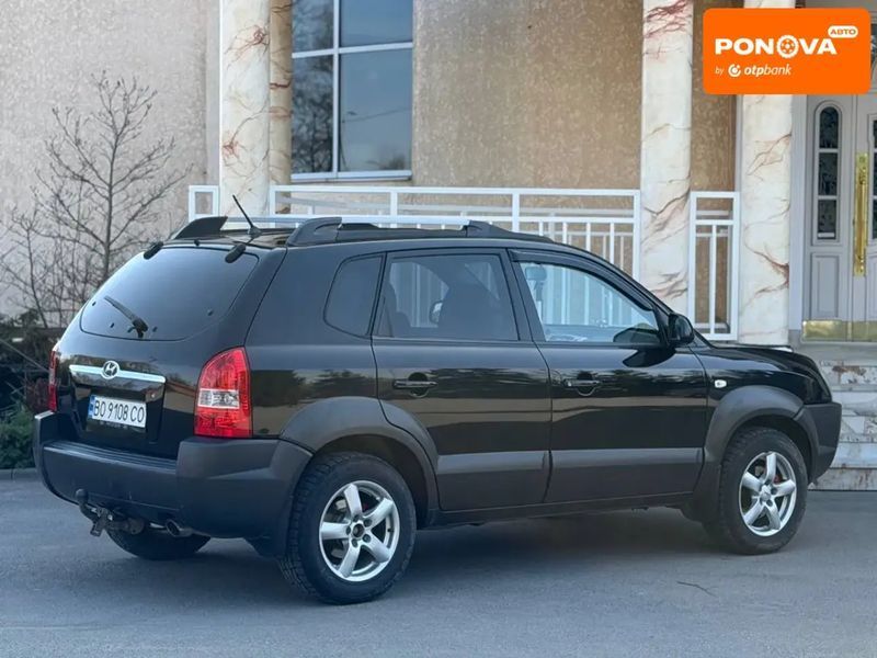 Hyundai Tucson, 2006 р., Бензин, 211 тис. км, Позашляховик / Кросовер, Чорний, Тернопіль AT-10415315 фото