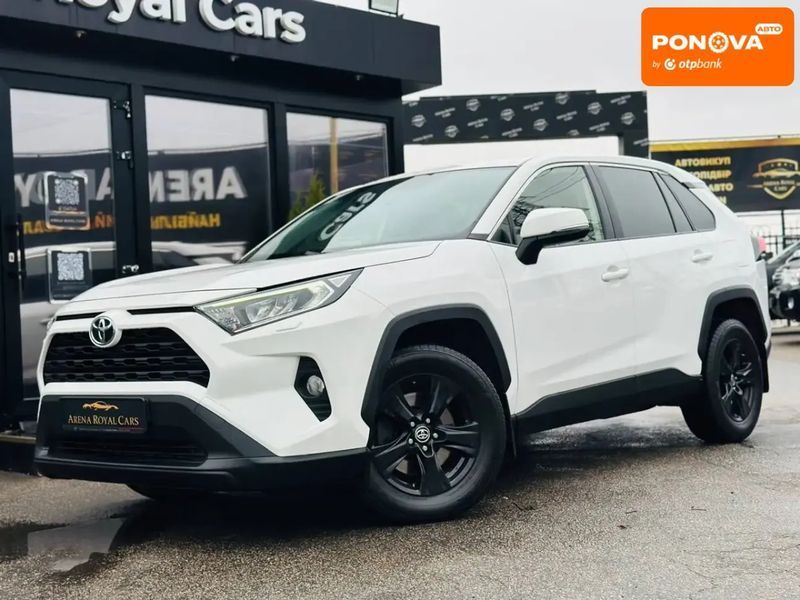 Toyota RAV4, 2021 р., Бензин, 95 тис. км, Позашляховик / Кросовер, Білий, Харків AT-10405036 фото