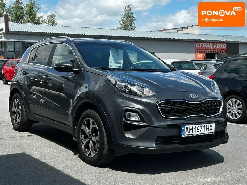 Kia Sportage, 2021 г., Бензин, 65 тыс. км, Внедорожник / Кроссовер, Серый, Житомир AT-10418241 фото