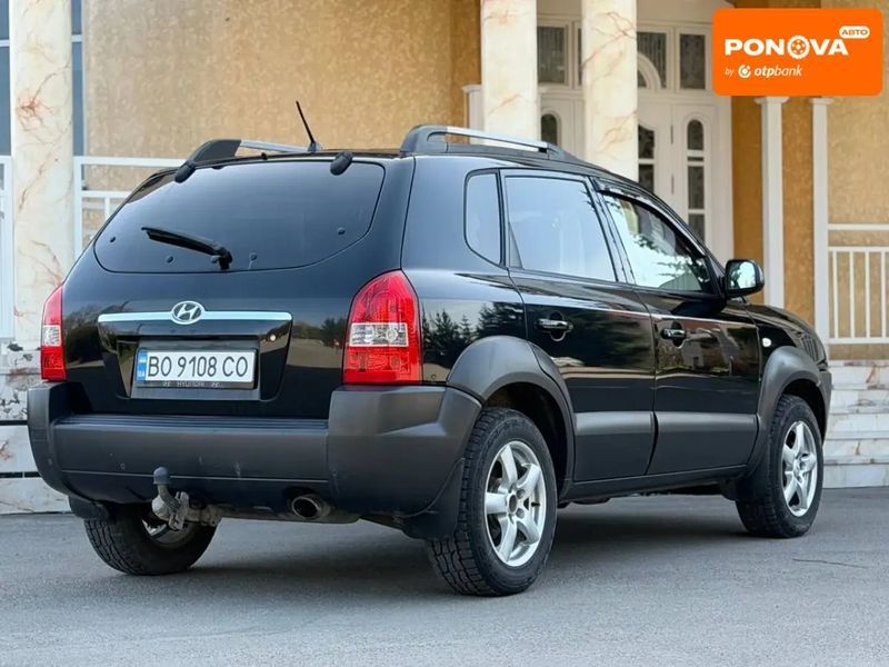 Hyundai Tucson, 2006 р., Бензин, 211 тис. км, Позашляховик / Кросовер, Чорний, Тернопіль AT-10415315 фото