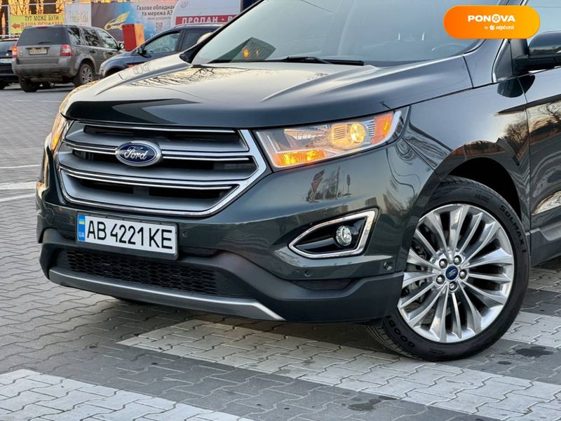 Ford Edge, 2015, Бензин, 2 л., 51 тыс. км, Внедорожник / Кроссовер, Зеленый, Винница Cars-Pr-63564 фото