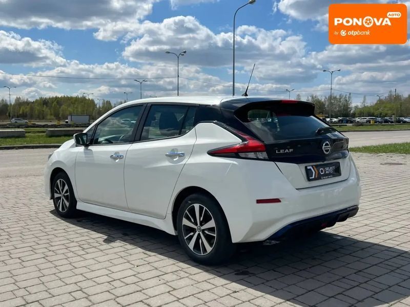 Nissan Leaf, 2018 р., Електро, 51 тис. км, Хетчбек, Білий, Львів AT-10415566 фото