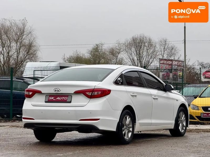 Hyundai Sonata, 2016 г., Газ, 355 тыс. км, Седан, Белый, Киев AT-10408320 фото