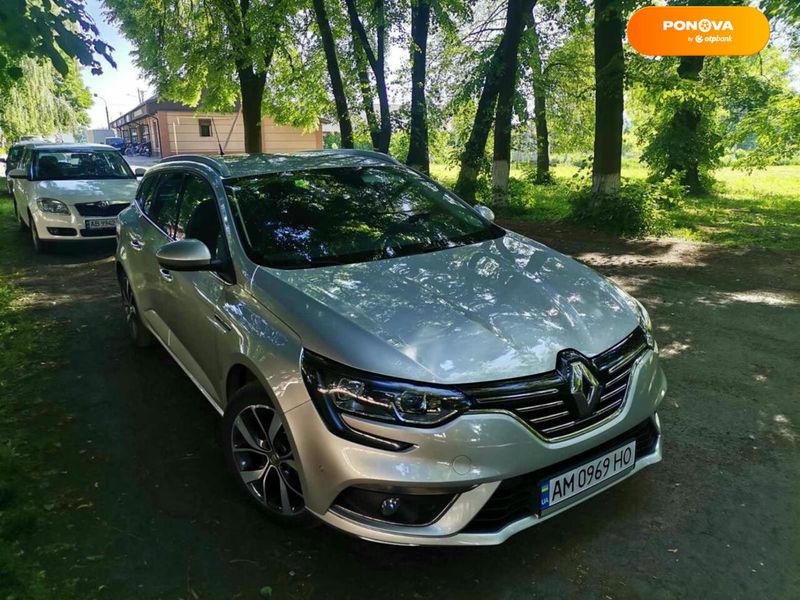 Renault Megane, 2018, Дизель, 1.5 л., 202 тис. км, Універсал, Сірий, Житомир Cars-Pr-68922 фото