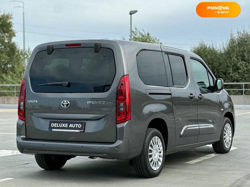 Toyota Proace City Verso, 2024, Дизель, 1.5 л., 1 тис. км, Мінівен, Сірий, Київ 202609 фото