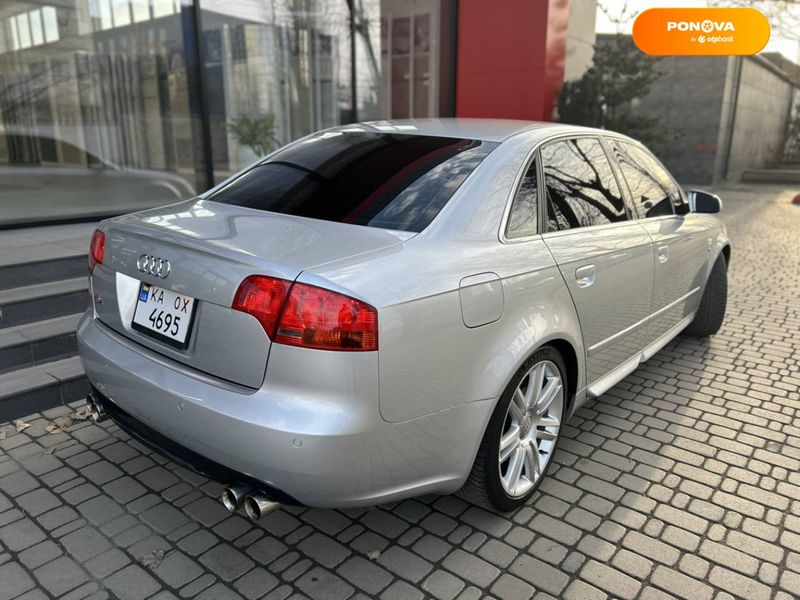 Audi S4, 2007, Бензин, 4.16 л., 85 тыс. км, Седан, Серый, Киев 23183 фото