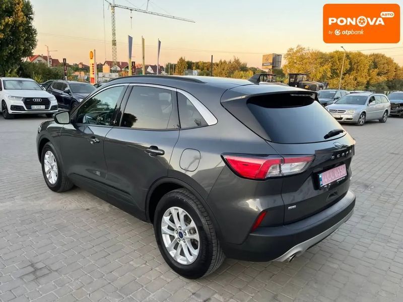 Ford Escape, 2020 р., Бензин, 160 тис. км, Позашляховик / Кросовер, Сірий, Львів AT-10400970 фото