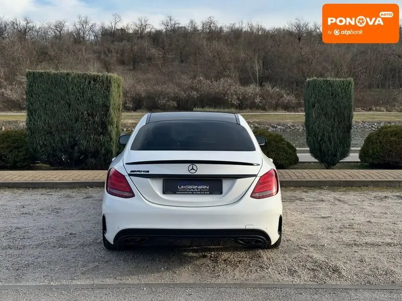 Mercedes-Benz C-Class, 2015 р., Бензин, 127 тис. км, Седан, Білий, Дніпро (Дніпропетровськ) AT-10418072 фото