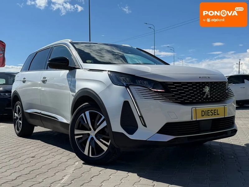 Peugeot 5008, 2022 г., Дизель, 182 тыс. км, Внедорожник / Кроссовер, Белый, Винница AT-10421919 фото